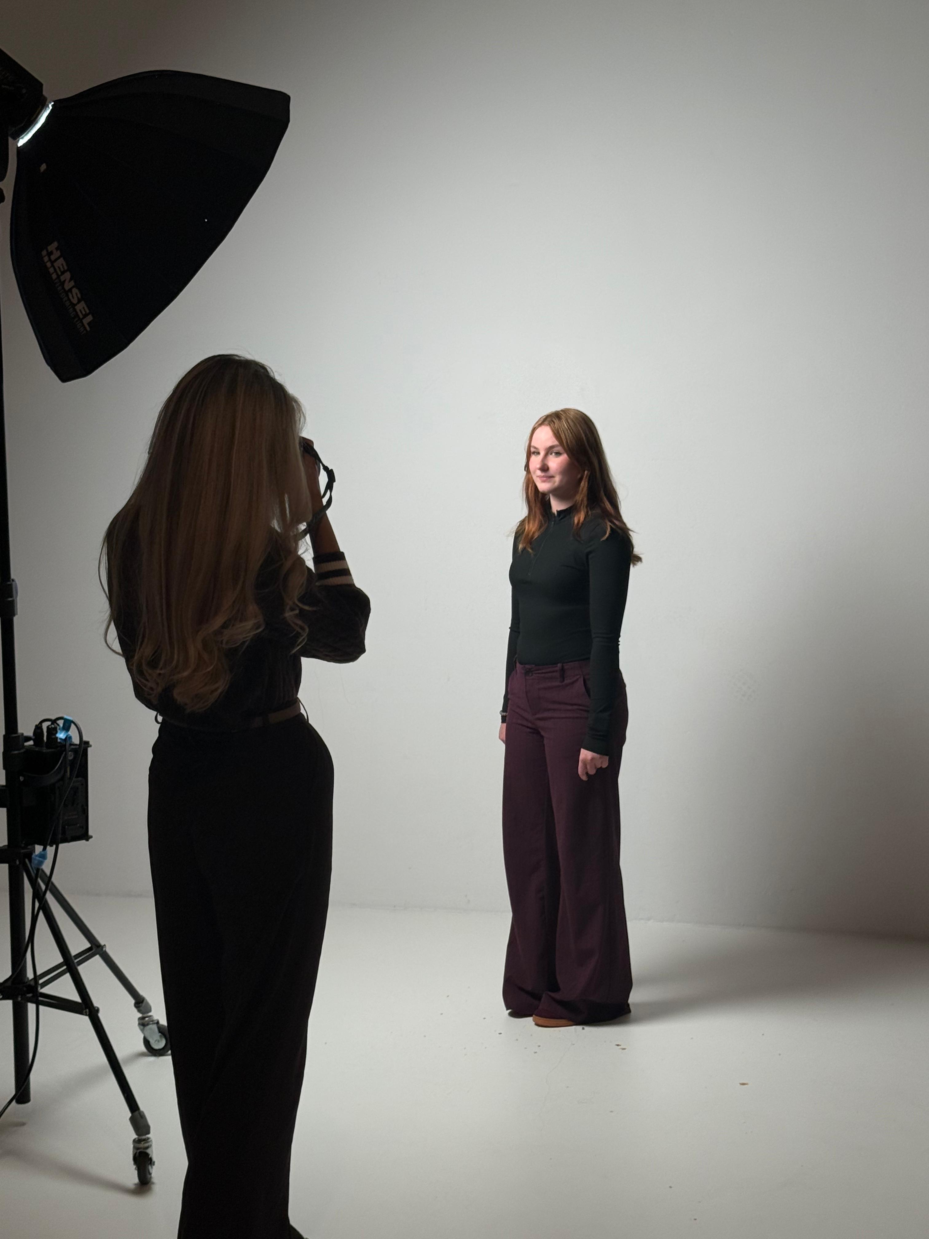 Malwina in photoshoot